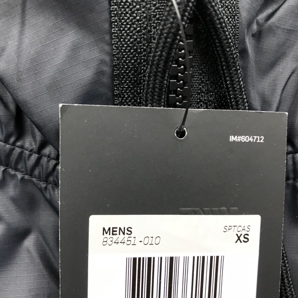 Nike International Windrunner Jacket Black Blue - Picture 3 of 4